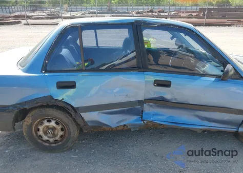 1991 Honda Civic Dx z USA, uszkodzony, nr VIN 1HGED3649ML019481